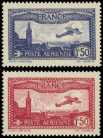 ** FRANCE - Poste Aérienne - 5/6, Avion Survolant Marseille - 1927-1959 Nuevos