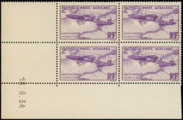 ** FRANCE - Poste Aérienne - 7, Bloc De 4 Cd 18/8/34: Blériot - 1927-1959 Postfris