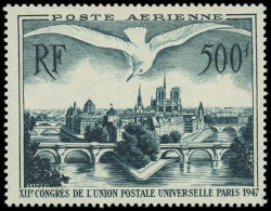 ** FRANCE - Poste Aérienne - 20, 500f. UPU - 1927-1959 Ungebraucht