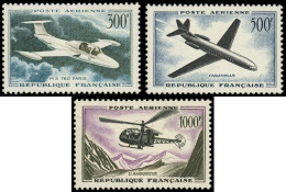 ** FRANCE - Poste Aérienne - 35/37, Prototypes - 1927-1959 Mint/hinged