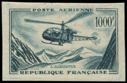 ** FRANCE - Poste Aérienne - 37, Essai De Couleur: Alouette (Spink) - 1927-1959 Mint/hinged