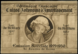 ** FRANCE - Carnets - 256-C1, Carnet Complet, Luxe: Sourire De Reims - Commemorrativi