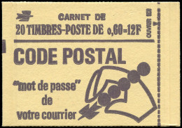 ** FRANCE - Carnets - 1815-C1, Carnet De 20 Du 0.60 Béquet Vert (Presse 6) - Altri & Non Classificati