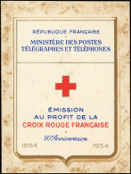 ** FRANCE - Carnets Croix Rouge - 2003, Carnet 1954 - Red Cross