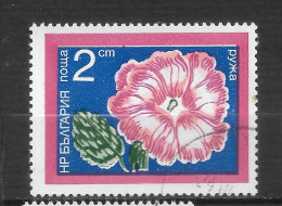 BULGARIE   N°  2095 " Fleurs " - Oblitérés