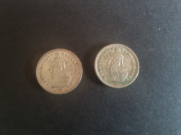 Lot Francs Suisses - Mezclas - Monedas