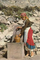Crete, At The Spring Of The Village Ngl #G5272 - Grèce