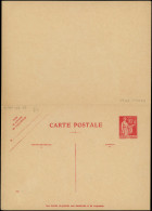 N FRANCE - Entiers Postaux - 285 CPRP 1, Carte Avec Réponse 90c + 90c. Paix Rouge, Date 540 - Andere & Zonder Classificatie