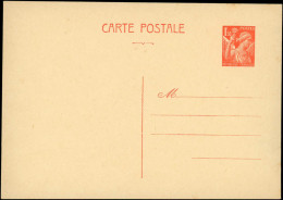 N FRANCE - Entiers Postaux - 435 CP 1, Cp. 1.50f. Orange - Autres & Non Classés