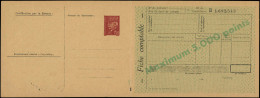 N FRANCE - Entiers Postaux - 515 Cp Service 1.20f. Complète, "5000 Points Textile" Storch Pétain D 9 B - Sonstige & Ohne Zuordnung