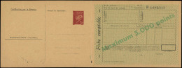 N FRANCE - Entiers Postaux - 515 Cp Service 1.20f. Complète, "5000 Points Textile" Storch Pétain D 9 B - Otros & Sin Clasificación