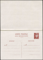 N FRANCE - Entiers Postaux - 515 CP2 + CPRP1, 2 Cartes Postales: 1.50f. Pétain - Andere & Zonder Classificatie