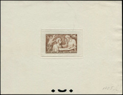 EPT FRANCE - Epreuves D'Artiste - 498, épreuve D'atelier En Brun (n° 1705): Secours National - Künstlerentwürfe