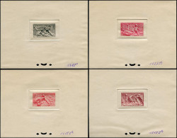 EPT FRANCE - Epreuves D'Artiste - 859 (Sépia N° 1713) - 860 (rose N° 1427) - 861 (orange N° 1415) 862 (brun N° 1515). Sé - Prueba De Artistas