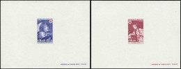 EPL FRANCE - Epreuves De Luxe - 1700/01, 2 épreuves: Croix-Rouge 1971, Greuze - Unused Stamps