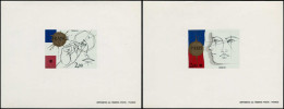 EPL FRANCE - Epreuves De Luxe - 2141/42, 2 épreuves: Philexfrance 82 - Unused Stamps