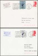 LET FRANCE - Grève - Spink 39/40, Sur 2 Lettres Du 25/11/88: Reims 88 - Documentos