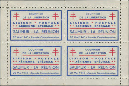 (*) FRANCE - Libération (N° Et Cote Mayer) - Saumur 1, Feuillet De 4 - Liberazione