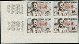 ** FRANCE - Non Dentelés - 1191a, Bloc De 4: Charles De Foucauld (Spink) - Unused Stamps