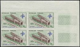 ** FRANCE - Non Dentelés - 1228a, Bloc De 4, Cdf: Otan  (Spink) - Unused Stamps