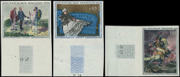 ** FRANCE - Non Dentelés - 1363/65, Complet: 2ème Série Tableaux: Manet, Courbet, Géricault - Unused Stamps
