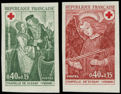 ** FRANCE - Non Dentelés - 1661/62, Croix-Rouge 1970 - Ohne Zuordnung