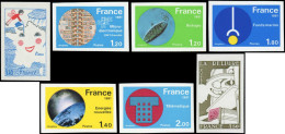 ** FRANCE - Non Dentelés - 2125/31, 7 Valeurs: Commémoratifs 1981 - Unclassified