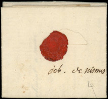 LET FRANCE - Oblitérations - MP Manuscrite "Deb. De Nismes", Lettre De Sauve De 1784 - Other & Unclassified