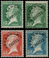 * FRANCE - Préoblitérés - 65/68, Complet: Type Pasteur - 1893-1947