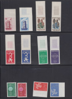 ** FRANCE - Lots & Collections - 1956, Collection Complète Europa France 1956/1996 En Non Dentelée - Verzamelingen