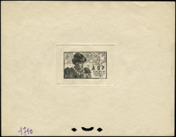 EPT AFRIQUE OCCIDENTALE - Poste - 23, épreuve D'atelier En Noir, Couleur N° 1710: JDT 1945, Louis XI - Autres & Non Classés