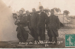Camp De St Medard En Jalles 1911 - Casernes