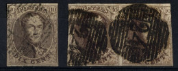 1858 - Nr 10 - Dix Cents (°) - 1858-1862 Médaillons (9/12)