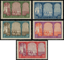* ALGERIE - Poste - 51b + 53a + 54a + 55a +56b, Tous 5ème Arbre - Unused Stamps