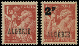 ** ALGERIE - Poste - 233a, Sans La Surcharge "2F", Signé: Iris - Unused Stamps