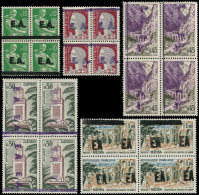 ** ALGERIE - Poste - 354/58, Blocs De 4 - Unused Stamps