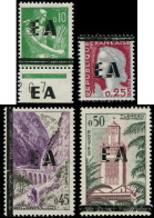 ** ALGERIE - Poste - 359/362, "EA", Surcharge Tizi-Ouzou Type 7 - Unused Stamps