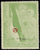 ** ALGERIE - Poste - 363A: 1f. + 9f. Vert - Other & Unclassified