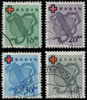 O ALLEMAGNE ZONE FRANCAISE BADE - Poste - 38/41, Croix-Rouge - Andere & Zonder Classificatie