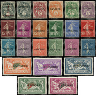 * ANDORRE - Poste - 1/23, Complet, Dont 12/23 Signés Calves - Unused Stamps