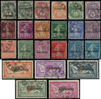 O ANDORRE - Poste - 1/23, Complet - Used Stamps