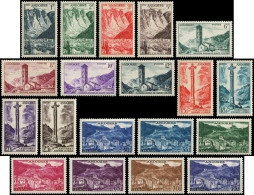 ** ANDORRE - Poste - 138/53, Complet 19 Valeurs - Unused Stamps