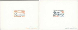 EPL ANDORRE - Poste - 300/01, 2 épreuves De Luxe: Europa 1982 (Maury) - Other & Unclassified