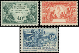 ** CAMEROUN - Poste - 149a + 151a/52 A, Sans Inscription De Pays: Exposition De 1931 - Andere & Zonder Classificatie