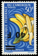 ** CAMEROUN - Poste - 533a, Surcharge Renversée: Bananes - Unused Stamps