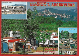 Cogolin (83) Camping Caravaning De L'Argentière 2scans Plage Village 11-08-1989 - Cogolin