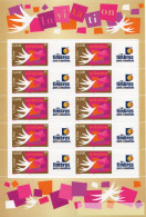 FRANCE NEUF-Feuillet-Timbre Personnalisé-Invitation Type TPP De 2002 - Cote Yvert 50.00 - Unused Stamps