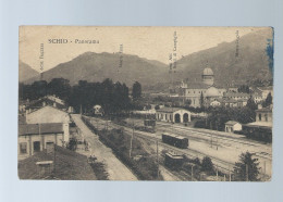 CPA - Italie - Schio - Panorama - Gare - Non Circulée - Vicenza