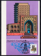 R UdSSR 1990 MiNr. 6057 MK Hauptstädte Der Ehem. Sowjetrepubliken: Taschkent, Usbekistan - Maximum Cards