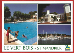 Saint-Mandrier-sur-Mer (83) C.C.E. S.N.C.F. Le Vert Bois 2scans Mai 1998 Piscine Port - Saint-Mandrier-sur-Mer